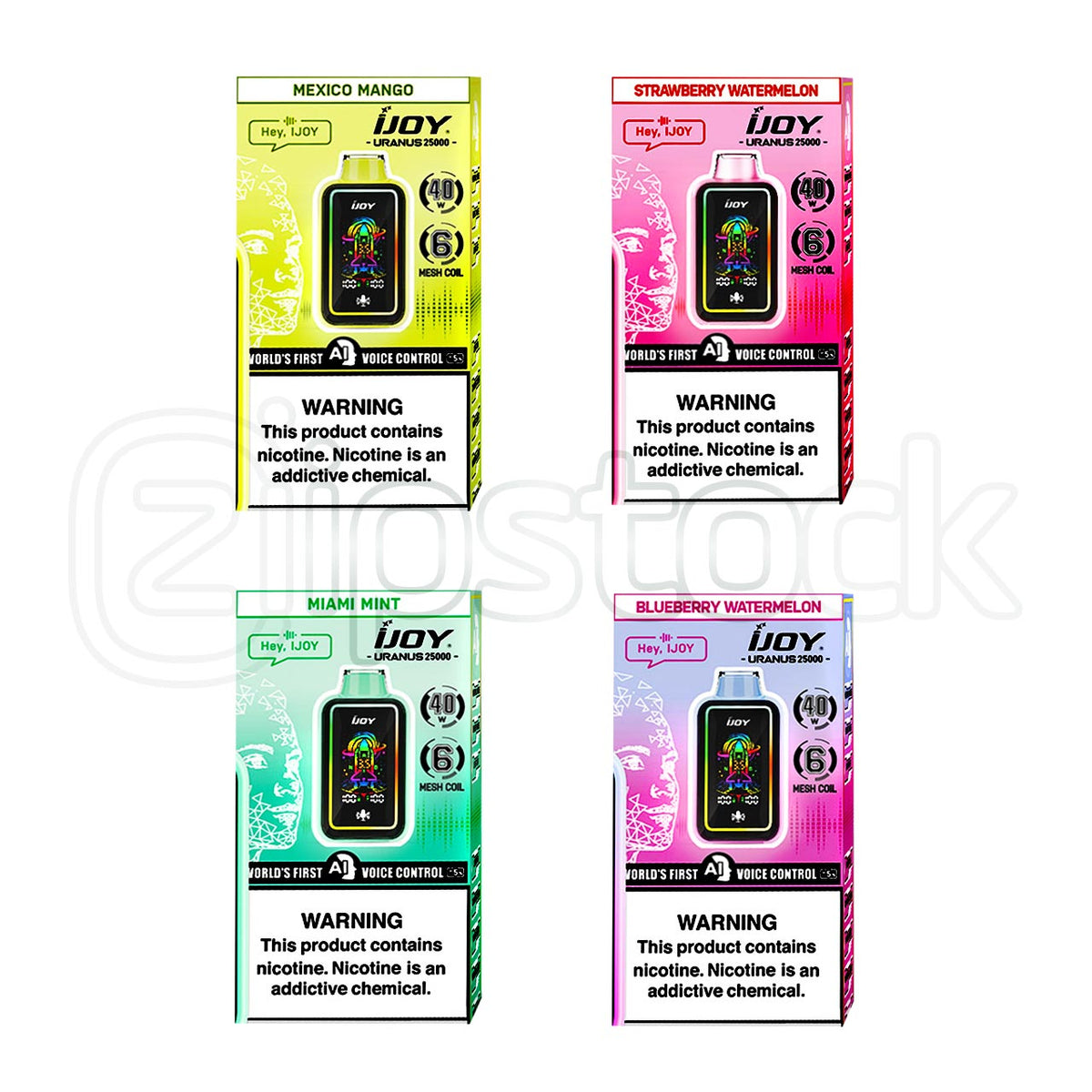 iJoy Uranus Vape AI Voice Control 25000 Puffs 