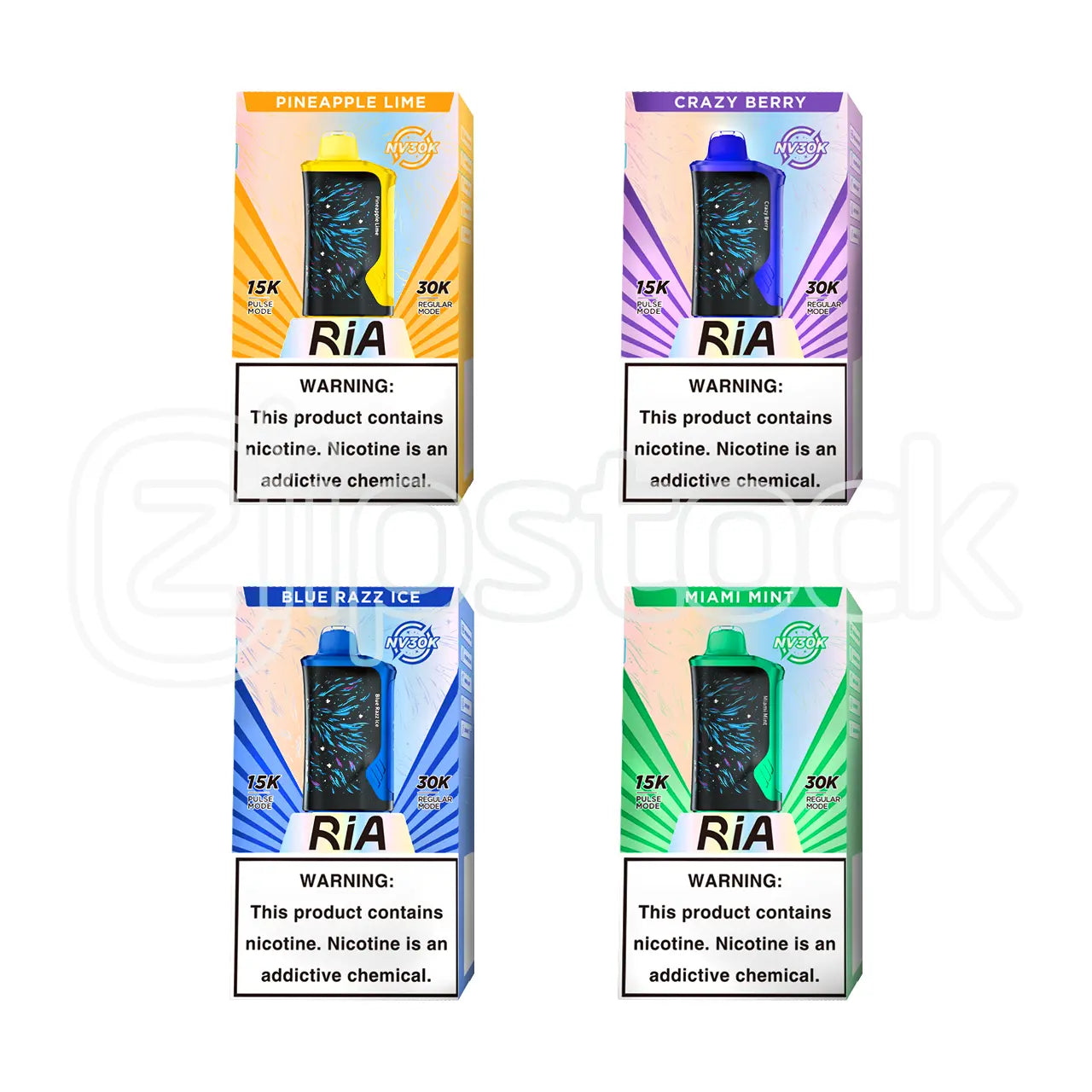 RIA NV 30K Vape Powered by Geek Bar