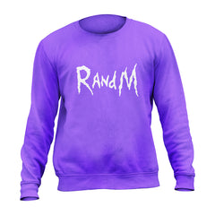 RandM hoodie purple